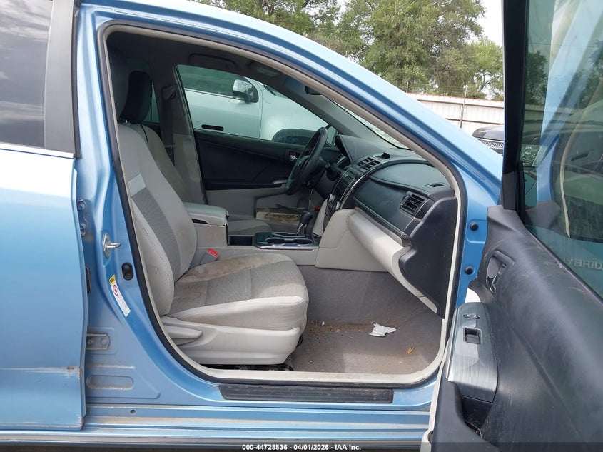 2012 TOYOTA CAMRY SEDAN 2.5L I-4 DOHC, VVT, 156HP