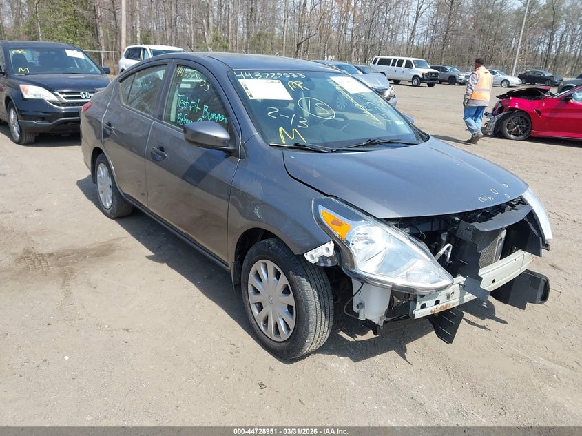 2019 NISSAN VERSA 1.6 S+