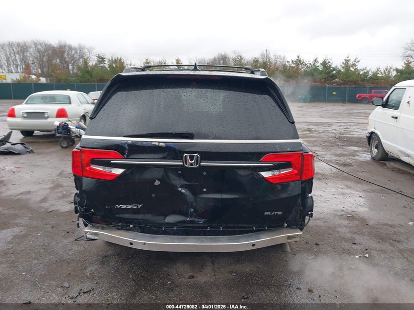 2022 Honda Odyssey Elite VIN: 5FNRL6H99NB012256 Lot: 44729082