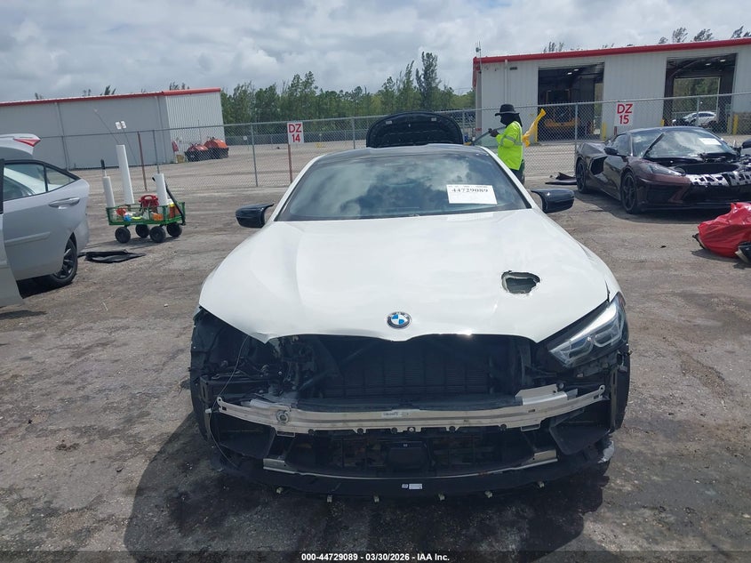 2022 BMW M8 Competition VIN: WBSAE0C08NCK03198 Lot: 44729089