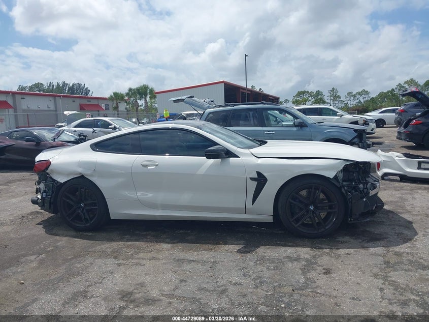 2022 BMW M8 Competition VIN: WBSAE0C08NCK03198 Lot: 44729089