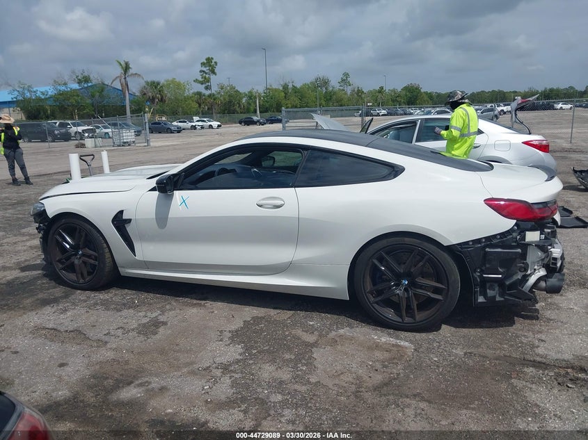 2022 BMW M8 Competition VIN: WBSAE0C08NCK03198 Lot: 44729089