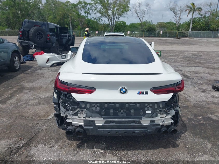 2022 BMW M8 Competition VIN: WBSAE0C08NCK03198 Lot: 44729089