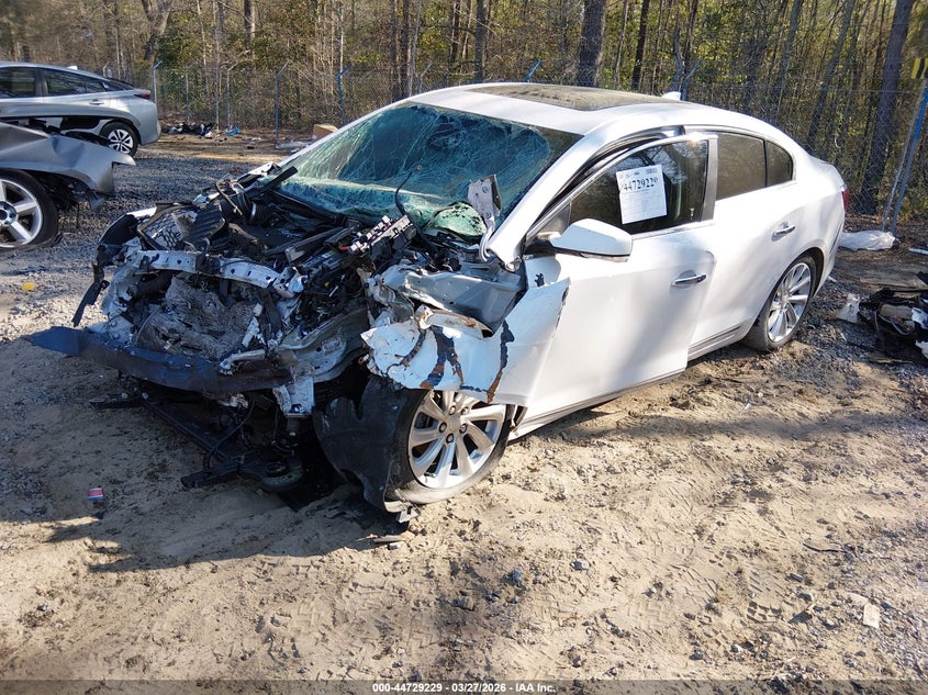 Vin: 1g4gb5g38gf112084, lot: 45226410, buick lacrosse leather 20162