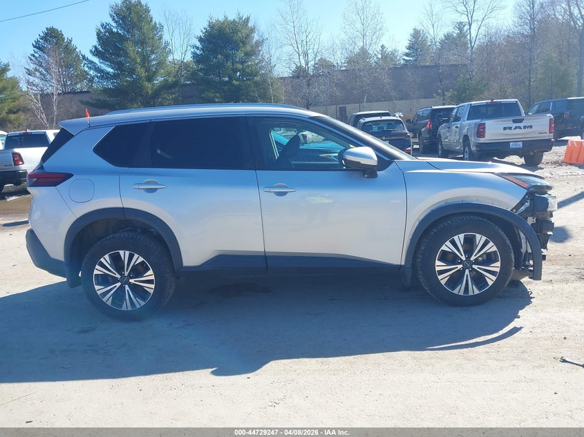 2022 Nissan Rogue Sv Intelligent Awd VIN: 5N1BT3BB8NC712547 Lot: 44729247