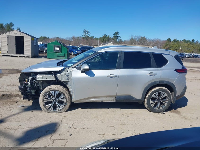 2022 Nissan Rogue Sv Intelligent Awd VIN: 5N1BT3BB8NC712547 Lot: 44729247
