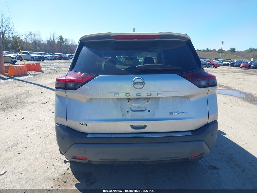 2022 Nissan Rogue Sv Intelligent Awd VIN: 5N1BT3BB8NC712547 Lot: 44729247