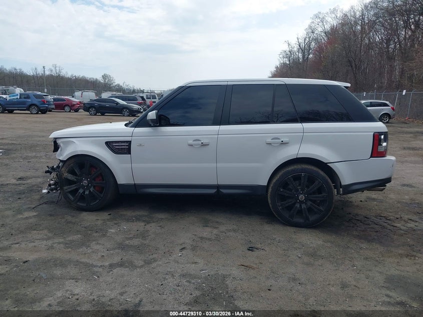2012 Land Rover Range Rover Sport Supercharged VIN: SALSH2E49CA739481 Lot: 44729310