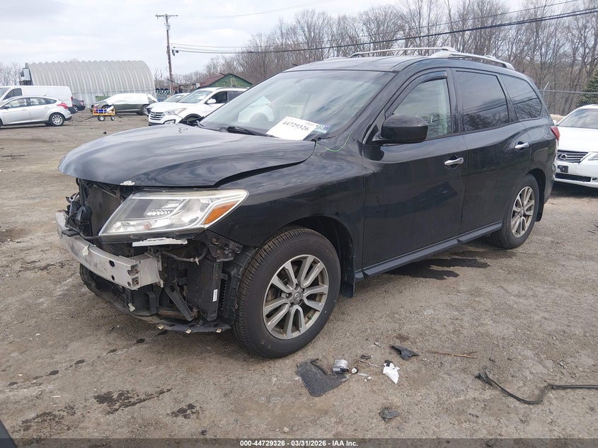 2015 NISSAN PATHFINDER SPORT UTILITY VEHICLE 3.5L V-6 DOHC, VVT, 260HP