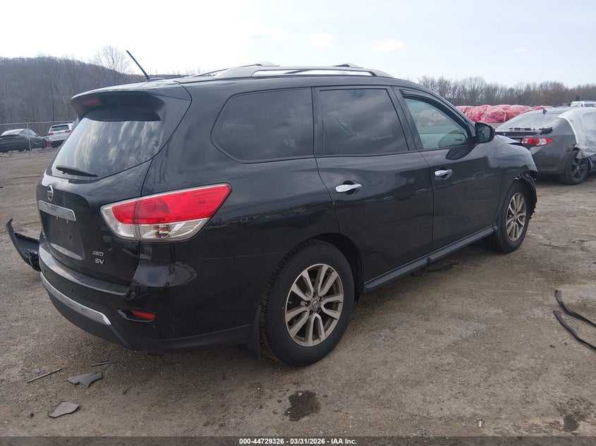 2015 NISSAN PATHFINDER SPORT UTILITY VEHICLE 3.5L V-6 DOHC, VVT, 260HP