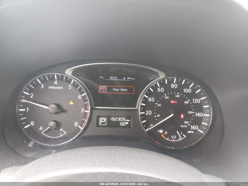2015 NISSAN PATHFINDER SPORT UTILITY VEHICLE 3.5L V-6 DOHC, VVT, 260HP