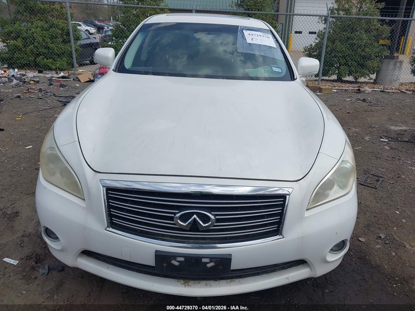 2011 Infiniti M37X VIN: JN1BY1AR8BM372673 Lot: 44729370