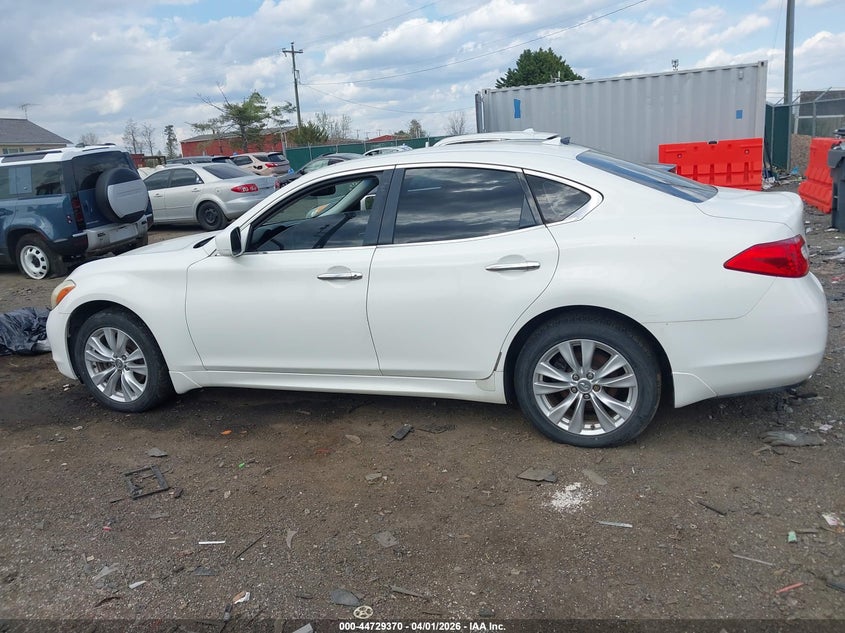 2011 Infiniti M37X VIN: JN1BY1AR8BM372673 Lot: 44729370