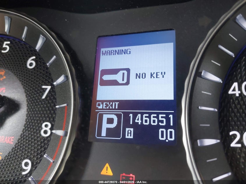 2011 Infiniti M37X VIN: JN1BY1AR8BM372673 Lot: 44729370