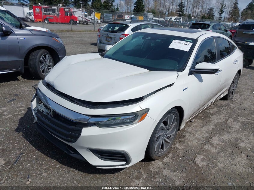 Vin: 19xze4f92ke013929, lot: 45226587, honda insight touring 20192