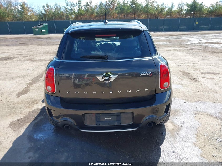 2015 Mini Countryman Cooper S VIN: WMWZC5C55FWP47695 Lot: 44729466