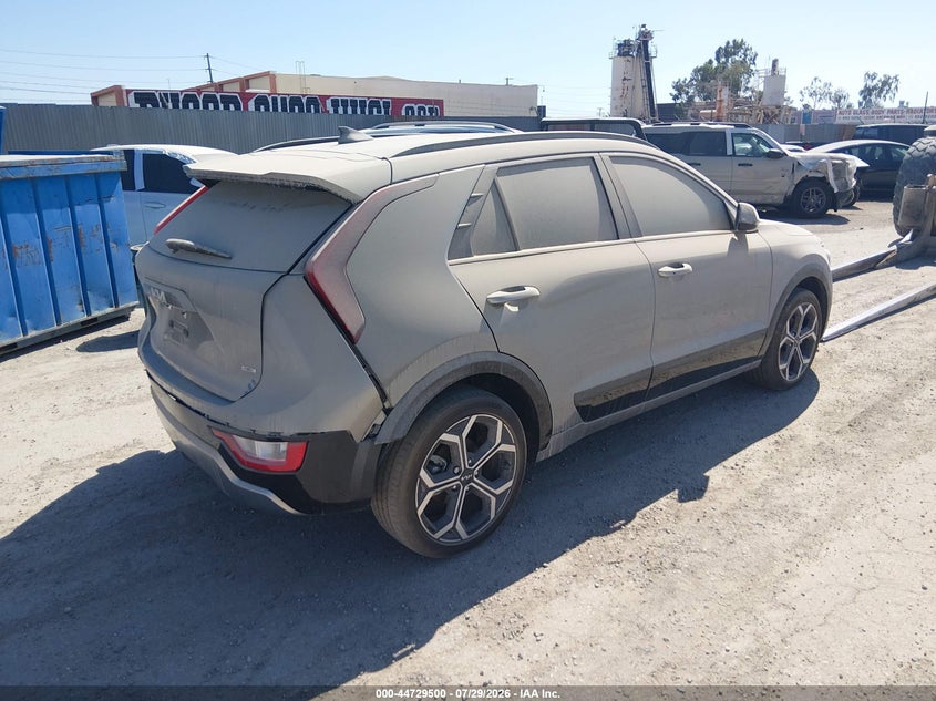 Vin: kndcr3le9r5168909, lot: 45226679, kia niro ex touring 20244