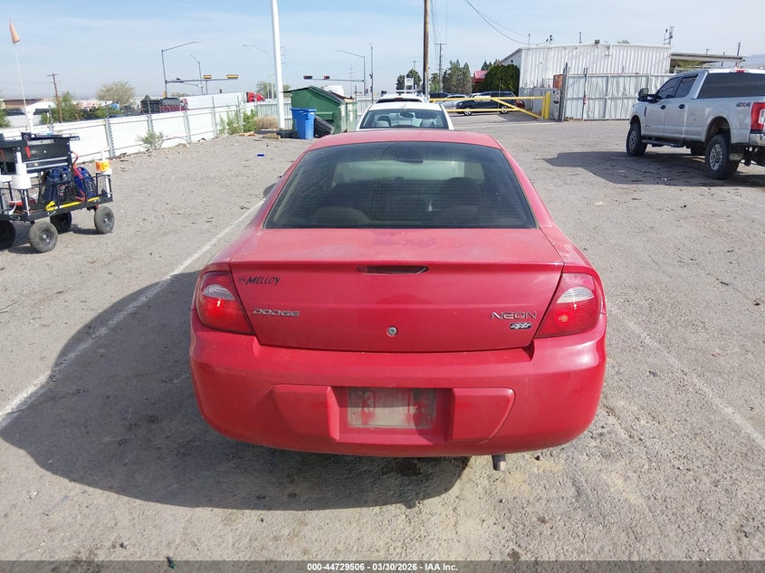 2004 Dodge Neon Sxt VIN: 1B3ES56C44D521138 Lot: 44729506