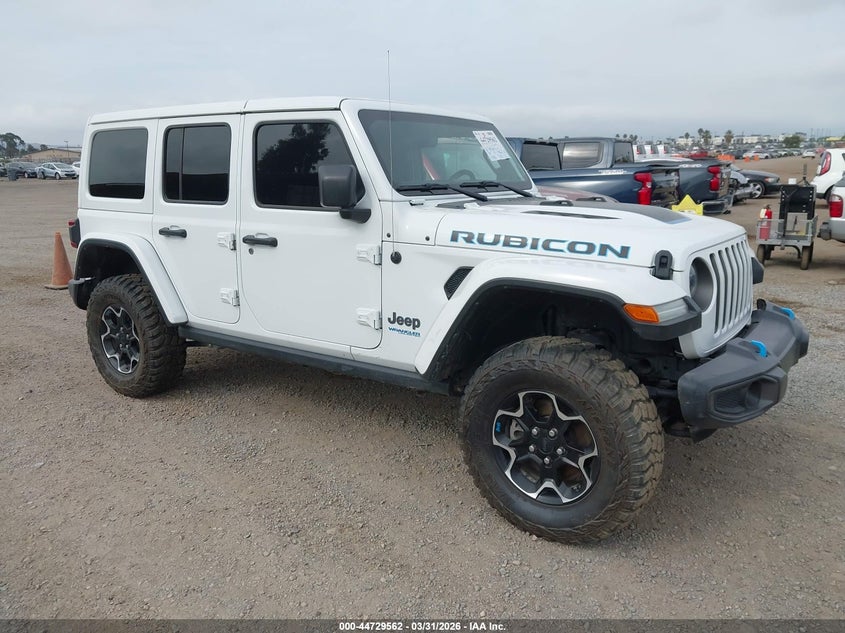 2022 Jeep Wrangler 4Xe Unlimited Rubicon 4X4