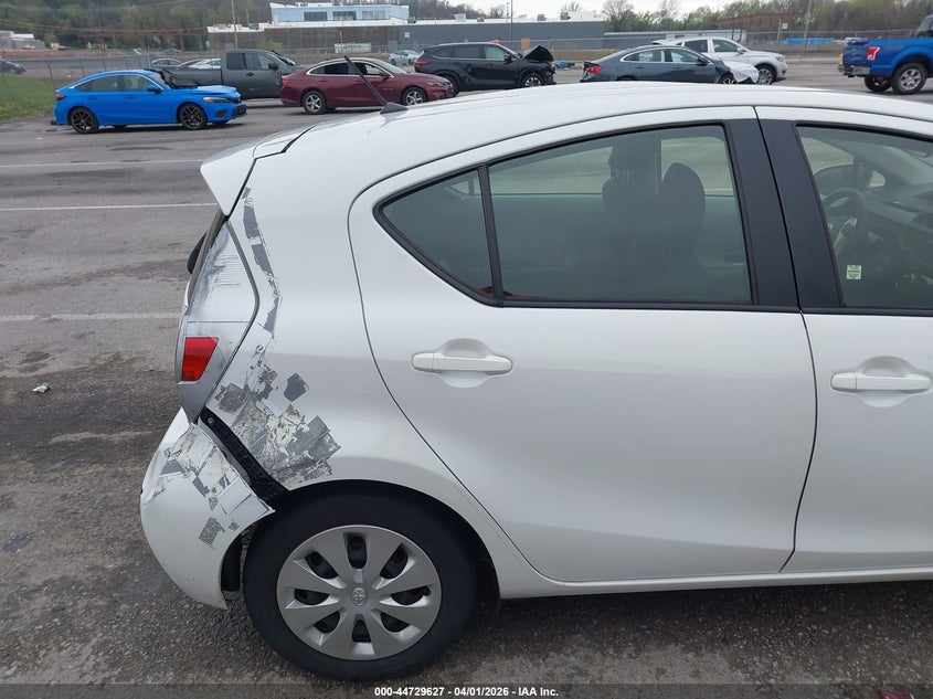 2014 Toyota Prius C Two VIN: JTDKDTB32E1574803 Lot: 44729627