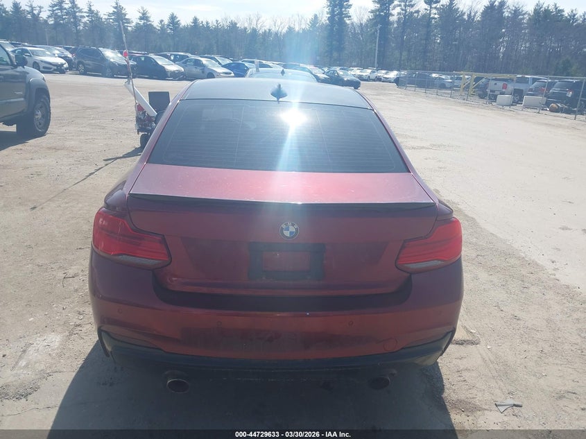 2018 BMW M240I VIN: WBA2J5C58JVC07248 Lot: 44729633