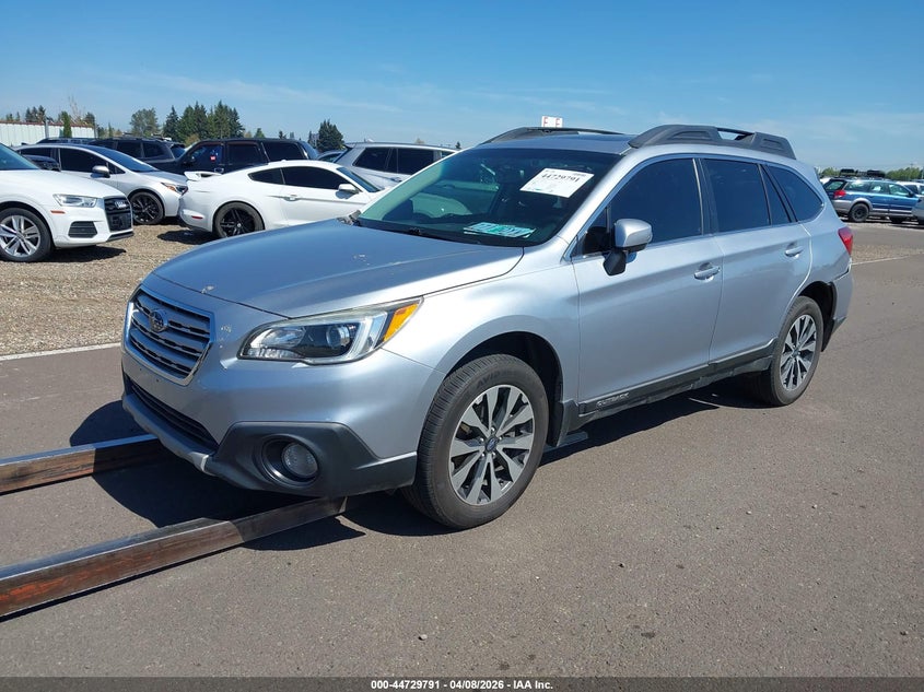 Vin: 4s4bsenc9g3324605, lot: 45226971, subaru outback 3.6r limited 20162