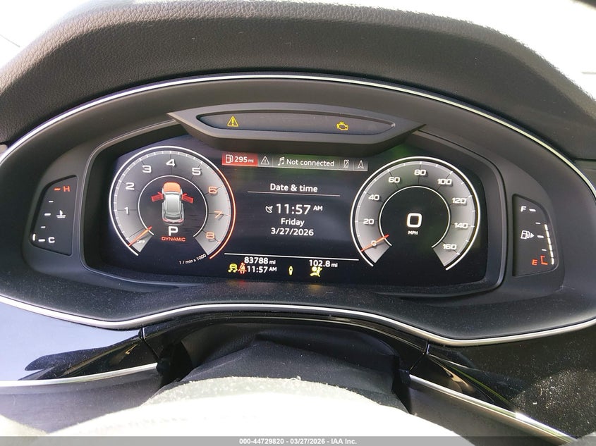 2019 Audi Q8 55 Premium VIN: WA1AVAF13KD011012 Lot: 44729820