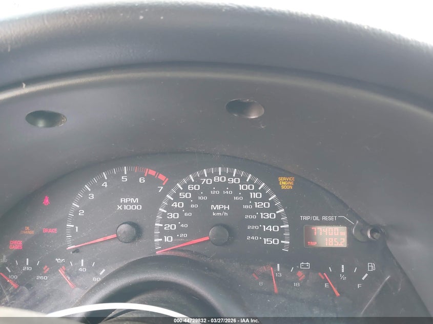 2002 Chevrolet Camaro Police VIN: 2G1FP22G022107541 Lot: 44729832