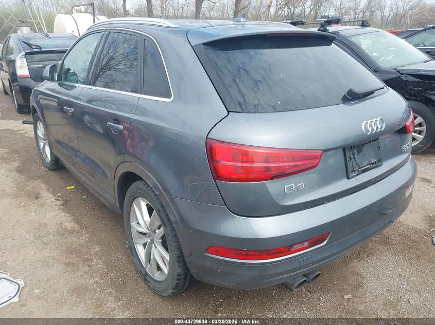 Vin: wa1efcfs1gr002029, lot: 45227019, audi q3 2.0t premium plus 20163