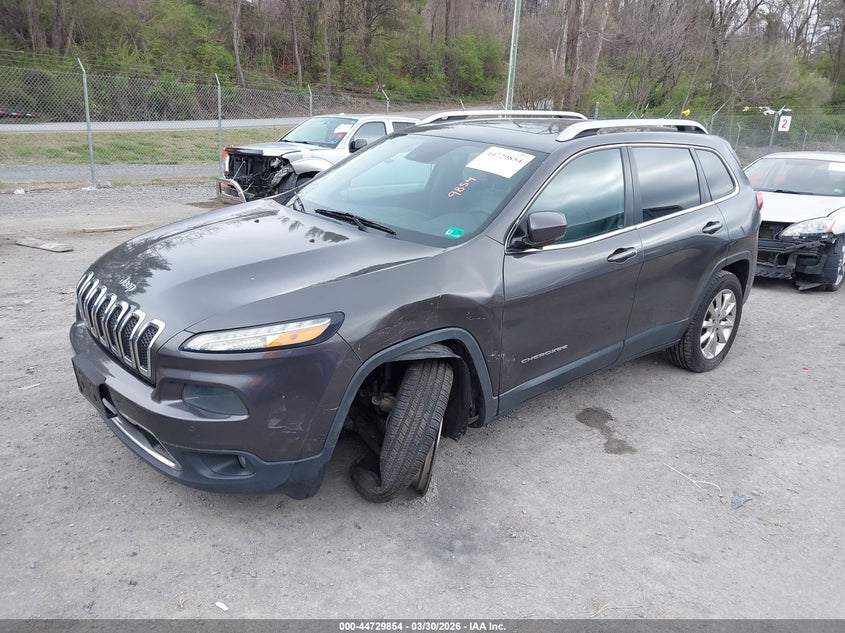2014 Jeep Cherokee Limited 1C4PJMDS1EW250706 photo 1