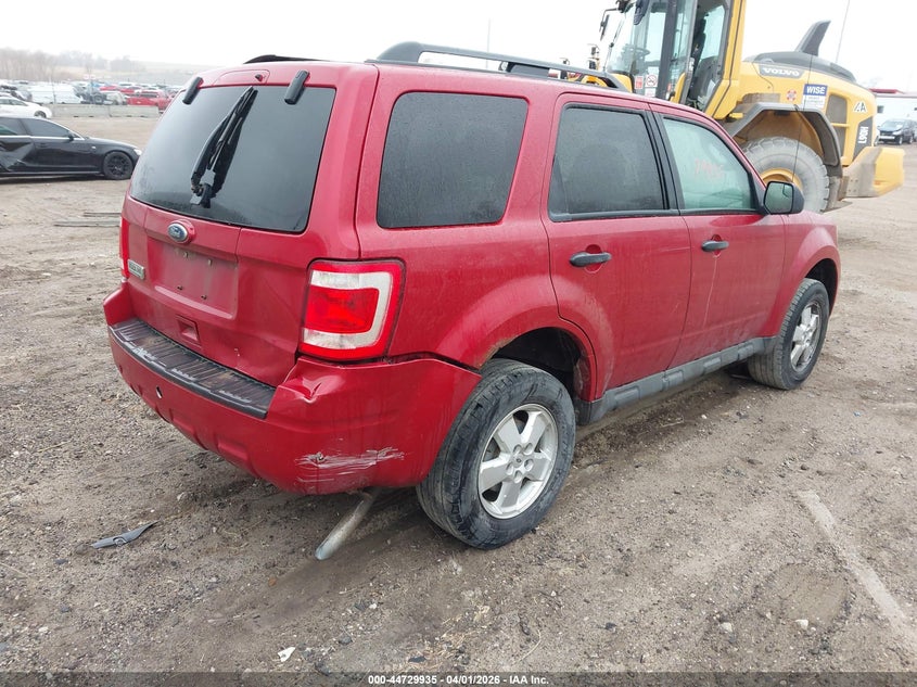 Vin: 1fmcu0d75akd45650, lot: 45227115, ford escape xlt 20104