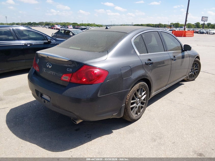 2008 Infiniti G35 Journey