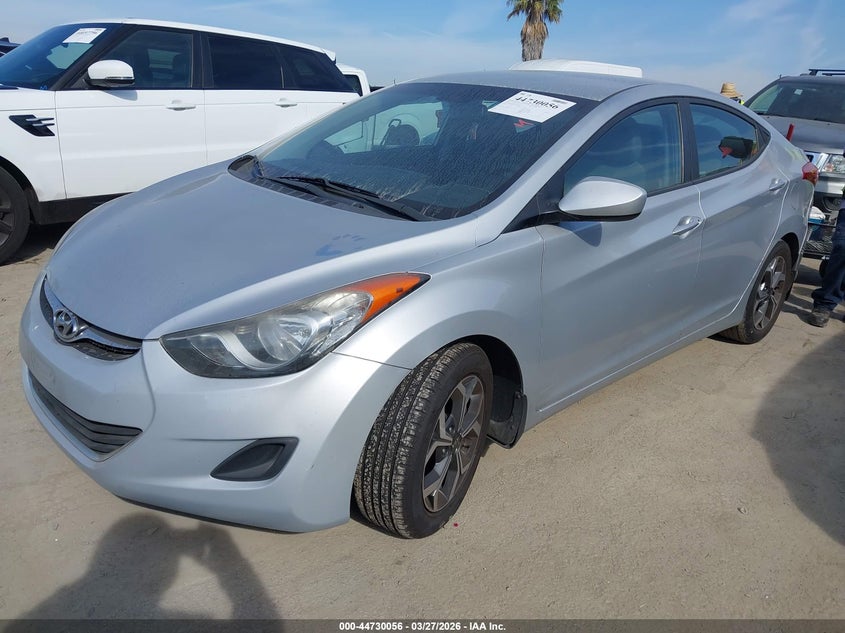 2012 Hyundai Elantra 1.8 Gls silver Lot 111044730056 Vin 5NPDH4AE8CH142888
