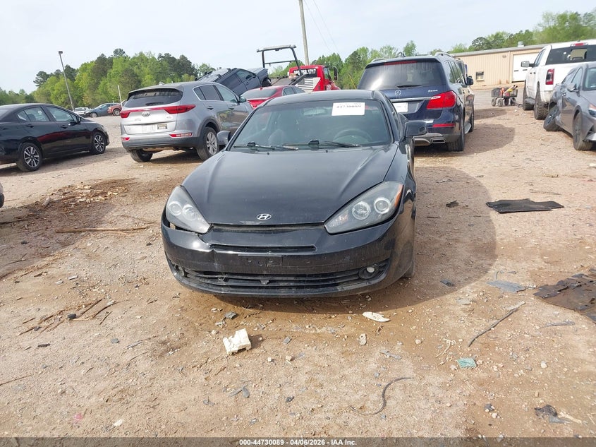 2008 Hyundai Tiburon Gs VIN: KMHHM66D27U258359 Lot: 44730089