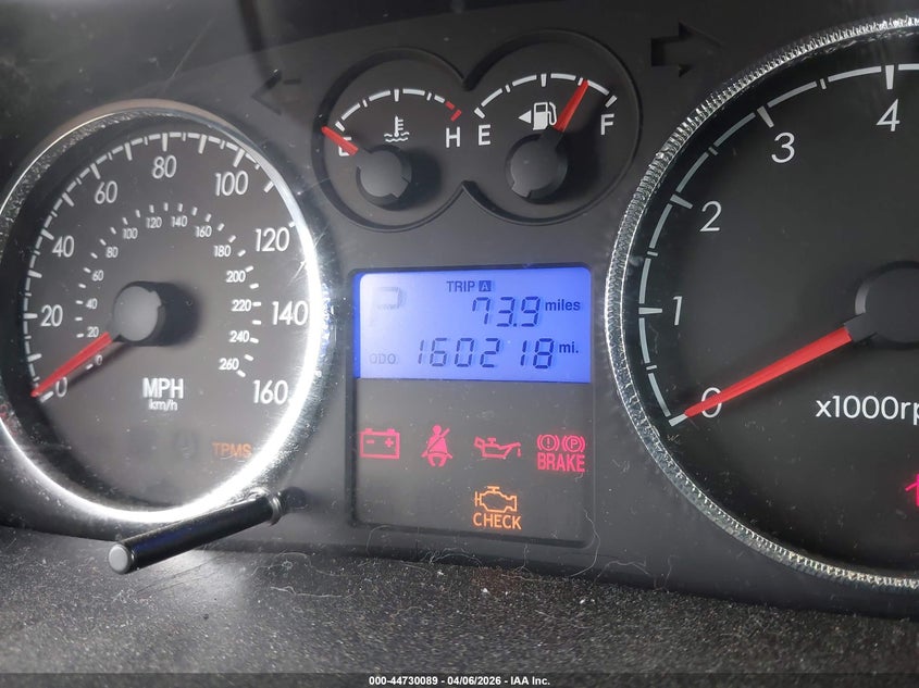 2008 Hyundai Tiburon Gs VIN: KMHHM66D27U258359 Lot: 44730089