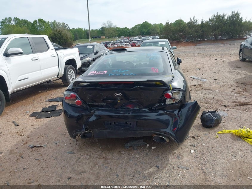 2008 Hyundai Tiburon Gs VIN: KMHHM66D27U258359 Lot: 44730089