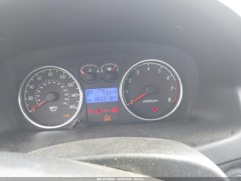 2008 Hyundai Tiburon Gs VIN: KMHHM66D27U258359 Lot: 44730089