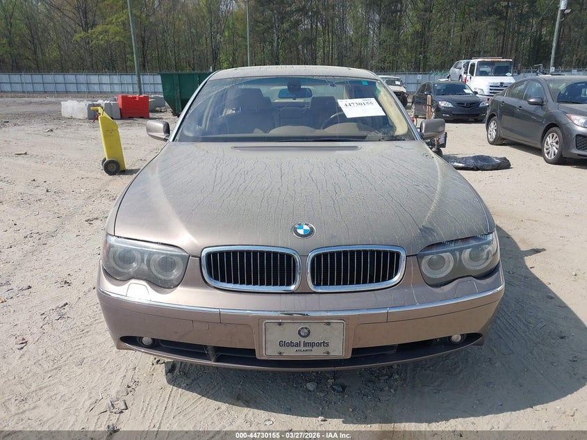 2004 BMW 745Li VIN: WBAGN63484DS49546 Lot: 44730155