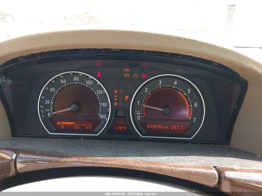 2004 BMW 745Li VIN: WBAGN63484DS49546 Lot: 44730155