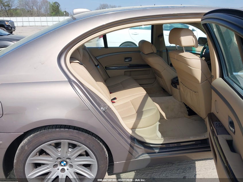 2004 BMW 745Li VIN: WBAGN63484DS49546 Lot: 44730155