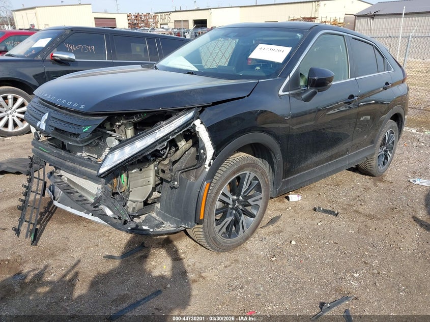 Vin: ja4atwaa4pz048350, lot: 45227381, mitsubishi eclipse cross se s-awc/sel s-awc 20232