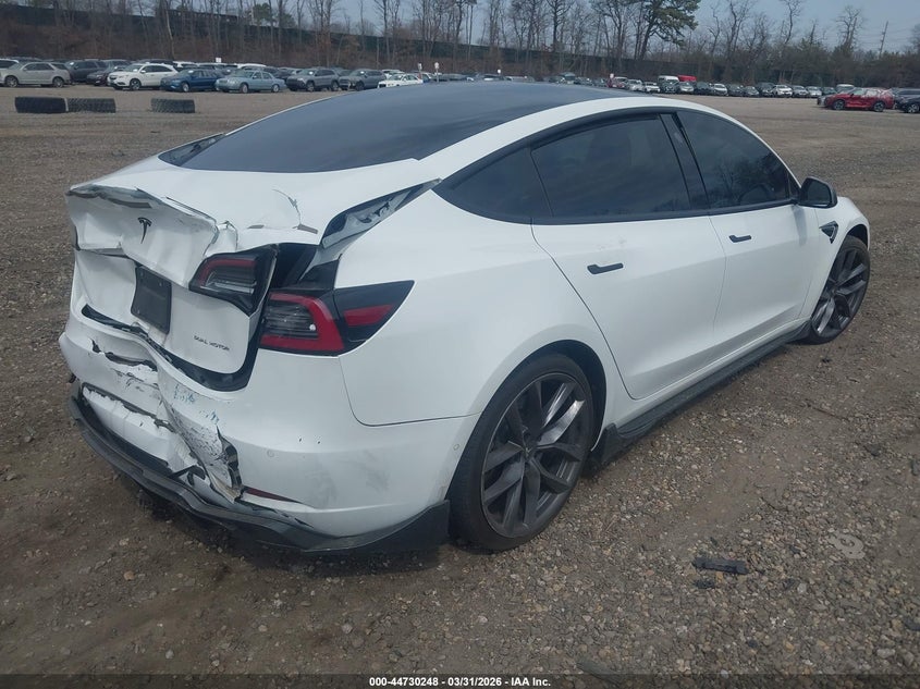 Vin: 5yj3e1eb7kf493615, lot: 45227428, tesla model 3 long range/performance 20194