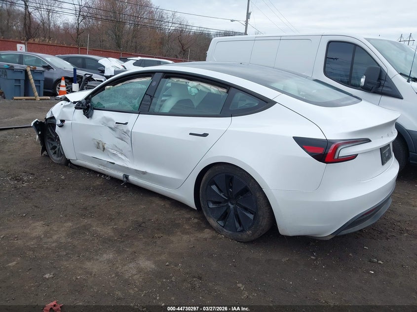 Vin: 5yj3e1ea8sf016859, lot: 45227477, tesla model 3 long range rear-wheel drive/standard rear-wheel drive 20253