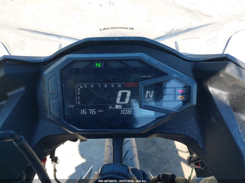 2025 Kawasaki Ex500 H VIN: ML5EXGH19SDA53652 Lot: 44730370