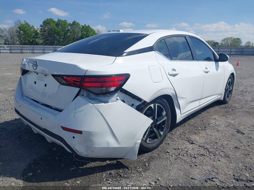 VIN 3N1AB8CV4SY216207 2025 NISSAN SENTRA SV