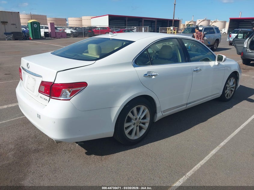 2012 Lexus ES 3.5 Es 350 white Lot 111044730471 Vin JTHBK1EG3C2475132