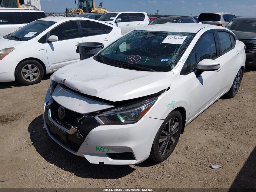 2021 Nissan Versa Sv Xtronic Cvt 3N1CN8EV8ML807394 photo 1