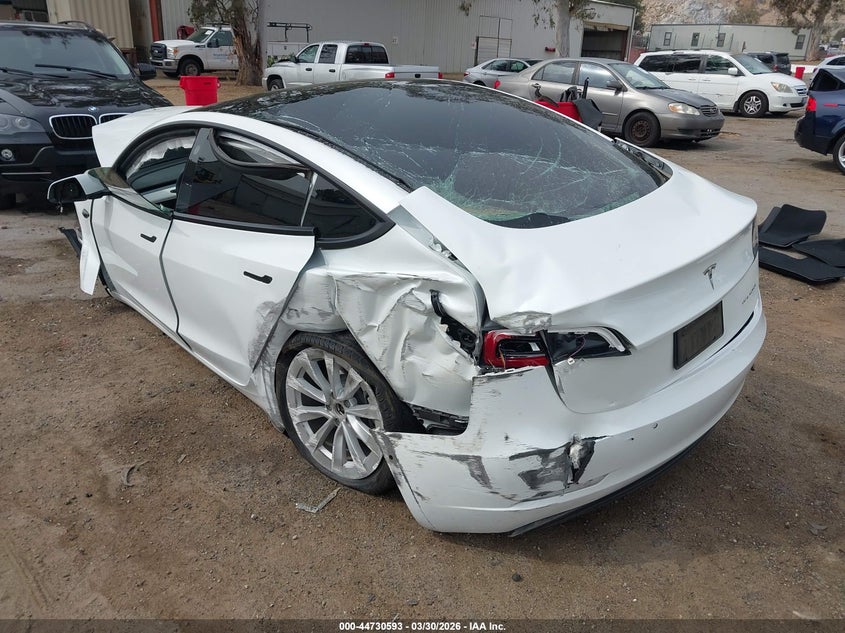 2022 Tesla Model 3 Long Range Dual Motor All-Wheel Drive