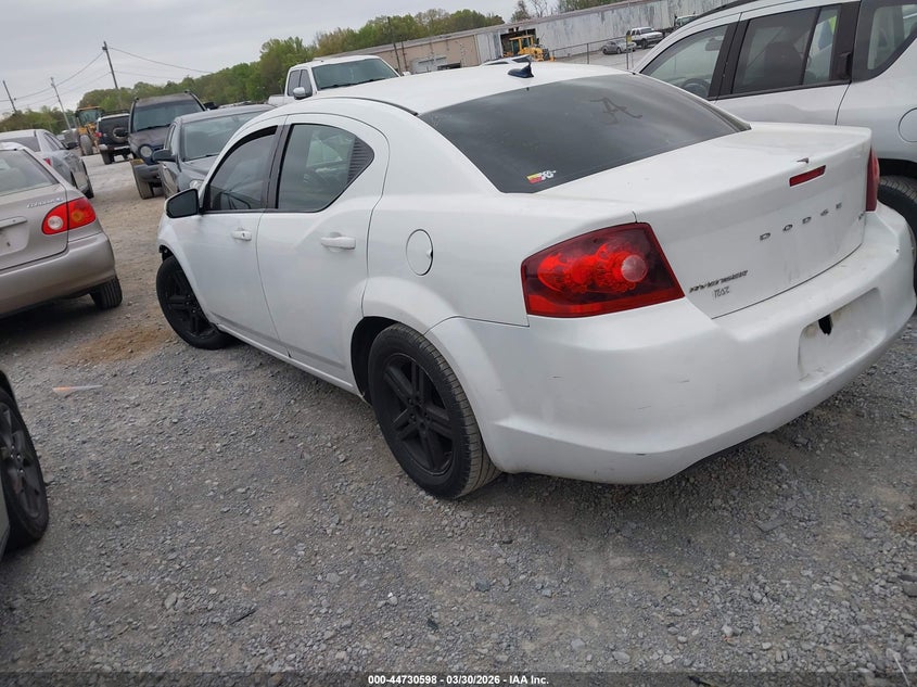 Vin: 1c3cdzcb3cn194893, lot: 45227778, dodge avenger sxt 20123