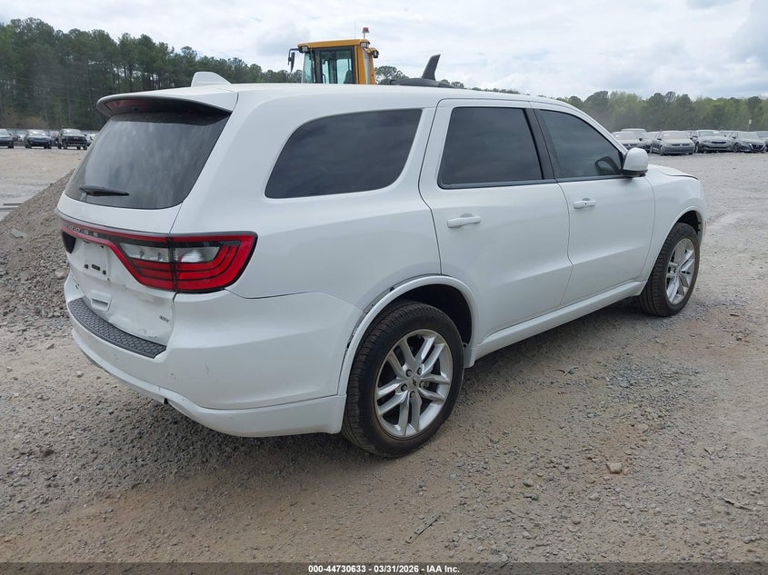 Vin: 1c4rdjdg7nc207399, lot: 45227813, dodge durango gt awd 20224